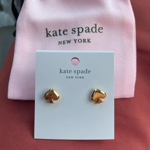 NWT Gold Kate Spade Stud Earrings